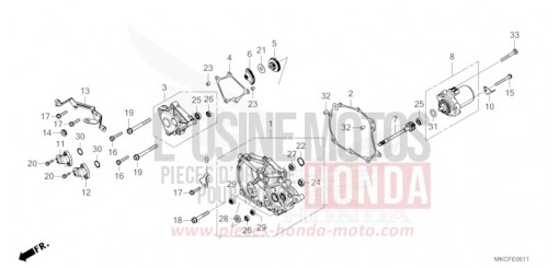 SHIFTING COVER (DCT) GL1800BDN de 2022